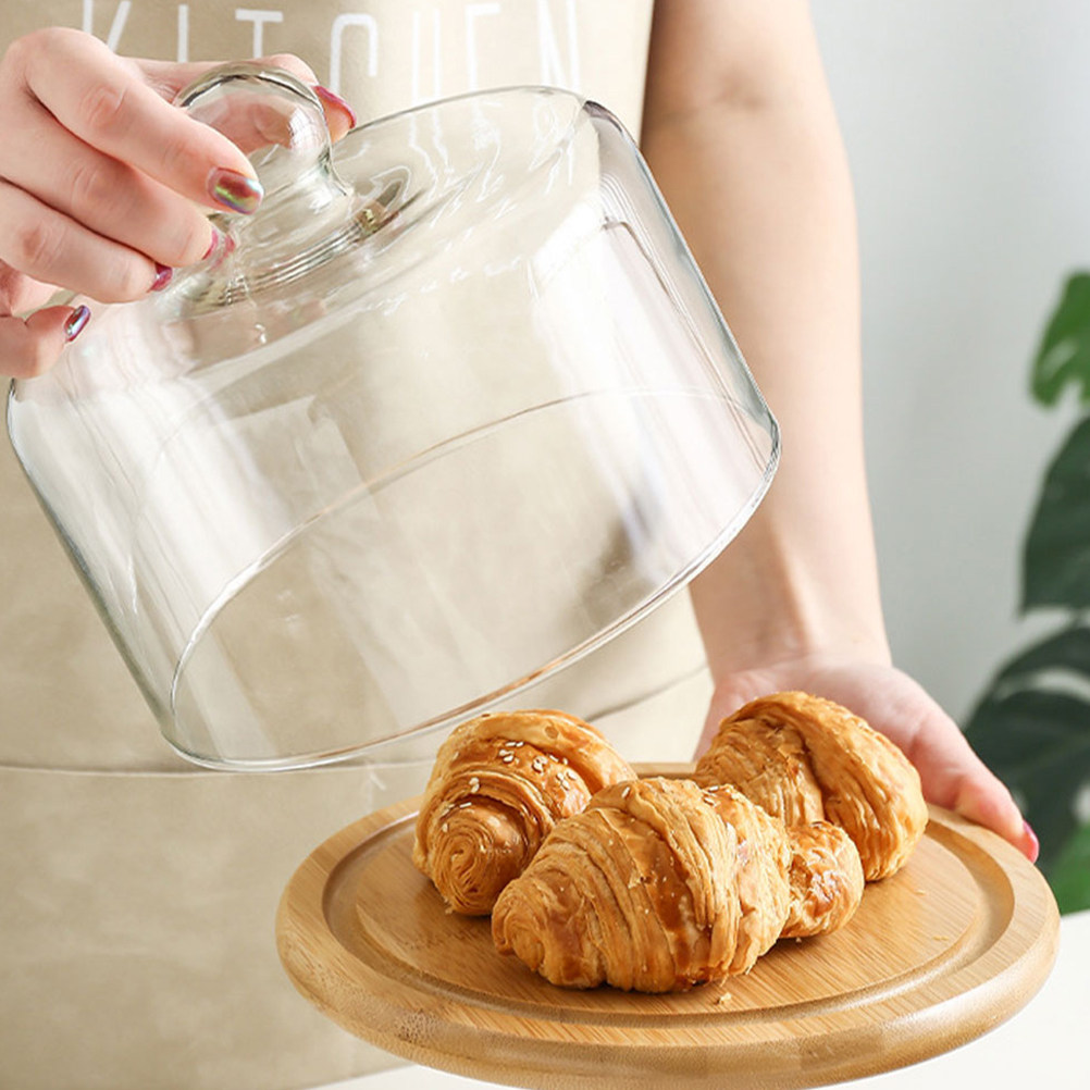 Plastic Dome Clear - Cajas transparentes para pasteles, cubiertas de