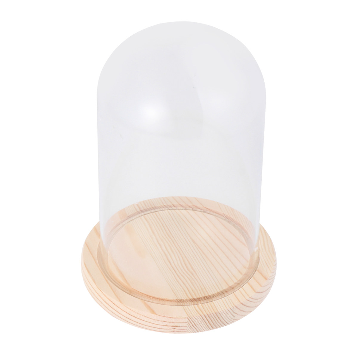 Elegante cúpula de cristal de  - Plastic Dome Clear reseña y precio