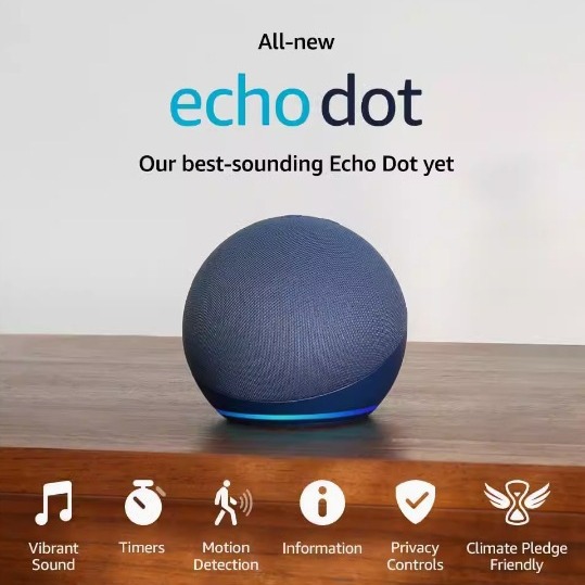 Altavoz elegante Echo Dot5 Pop - Amazon Speaker Echo Pop reseña y precio